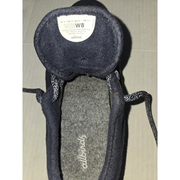 Allbirds Womens Wool Runners Navy Removable Insole Washable Size 8 - Picture 11 of 12